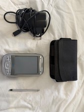HTC Qtek 9100 / HTC Wizard Windows Mobile vintage + stylet chargeur housse