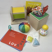 LOVEVERY "THE SENSER" Play Kit for Ages 5-6 month Early Learning Wood Toys