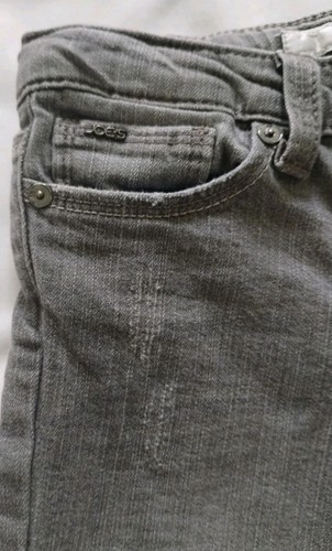 GIRLS JOE'S GRAY SLIM FIT ADJUSTABLE WAIST STRETCH DENIM JEANS SIZE 6 x21.5L - Picture 4 of 12