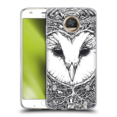 HEAD CASE DESIGNS DOODLE ANIMAL FACES SOFT GEL CASE FOR MOTOROLA PHONES 2