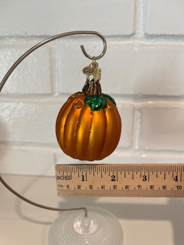 Alte Welt Weihnachten Kürbis Ornament mit Box.  Display Aufhänger nicht dabei. - Bild 4 von 4