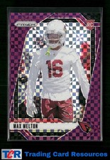 2024 Panini Prizm #376 Max Melton Purple Power #/49