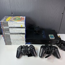 Sony PlayStation 2 (PS2) Bundle | 16+ Games, 2 Controllers, EyeToy, Memory Card