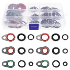 Air Conditioning Compressor Rings Seal طقم فضي متينة سيارات إصلاح