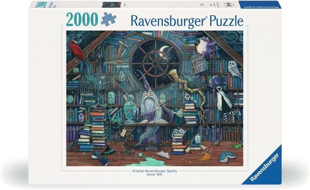 NEW Ravensburger 17112 Wizard Merlin 2000 Pc Jigsaw Puzzle Sealed USA SELLER