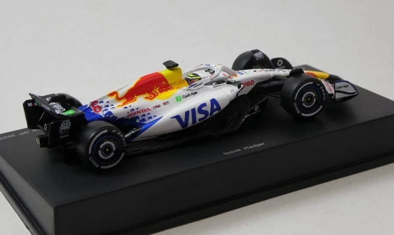 Spark F1 Racing Bulls VCARB02 #6 Isack Hadjar Japanese GP 2025 1/64 Y422 - Immagine 2 di 3