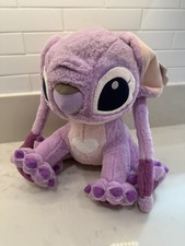 Disney Store ANGEL PLUSH 13  LILO  STITCH Stuffed Animal NEW with Tags