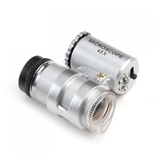 YIANI 2 Adjustable LED 45X Mini Portable Microscope MG10081-4