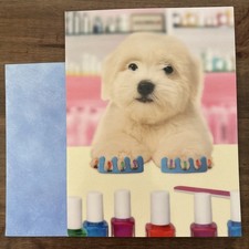 Leanin  Tree Birthday Greeting Card  Paint The Town    Cute Dog