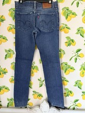 Levi's 510 Super Skinny Jeans 32x30 Medium Wash Low Stretch Mid Rise Jeans
