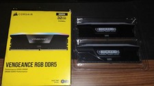 Corsair Vengeance RGB DDR5 (2x16GB) 6400MHz RGB Intel XMP Ready DIMM RAM 6