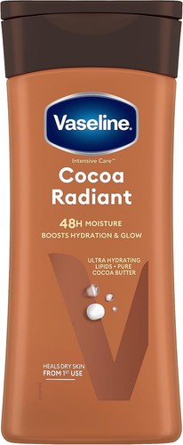 Vaseline Intensive Care Cocoa Radiant Body Lotion with ultra-hydrating lipids