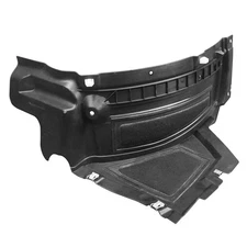 AU1242100 New Replacement Front Driver Side Lower Fender Extension Panel CAPA