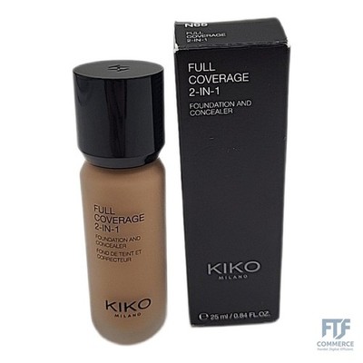 KIKO Milano Full Coverage 2-In-1 Foundation & Concealer 19 - N 65 | 2-In-1-Found