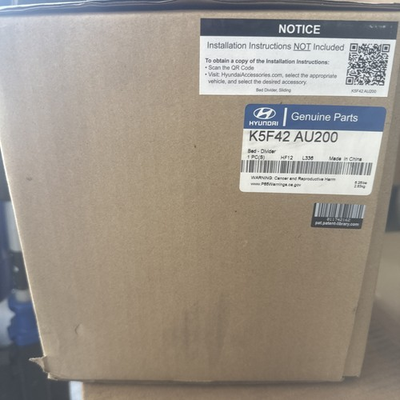 #ad *NEW OEM HYUNDAI SANTA CRUZ 2022 2026 SLIDING BED DIVIDER KIT WITH NET $300.00