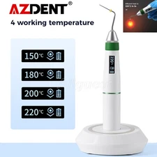 AZDENT Dental Cordless Gutta Percha Points Obturation Endo Heated Pen+2 Tips
