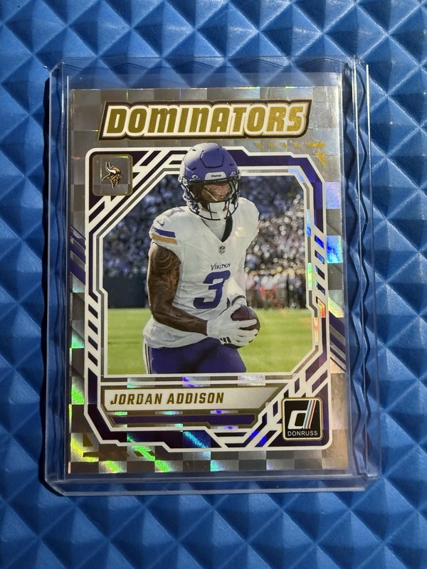 2025 Panini Donruss Jordan Addison Dominators #DOM-JAN