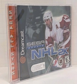 Sega Sports NHL 2K Sega Dreamcast New Factory Sealed NTSC-U/C Hockey Authentic 