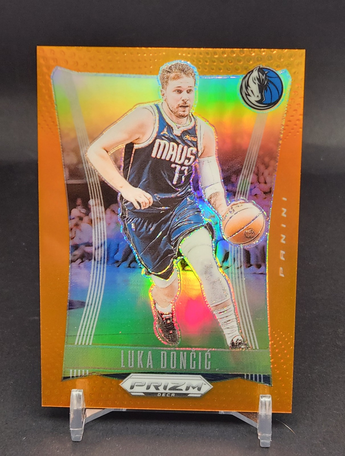2023-2024 Panini Prizm Deca Luka Doncic Orange /49 #2