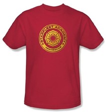 Star Trek Starfleet Academy Engineering Logo Red Adult T-Shirt NEW UNWORN