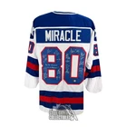 1980 Miracle on Ice Autograph Team USA Olympic Custom Hockey Jersey - BAS (18)