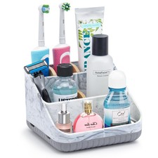 Toothbrush Holders for Bathrooms - 6 Slots Electric Tooth Brushing Holder, Ba...