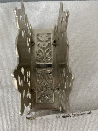 Antique Brass Ornate Victorian Style Letter / Napkins Holder - Picture 5 of 8
