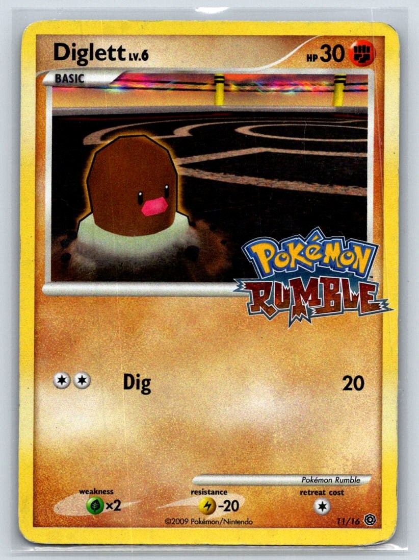 Diglett 11/16 Pokemon Rumble MP