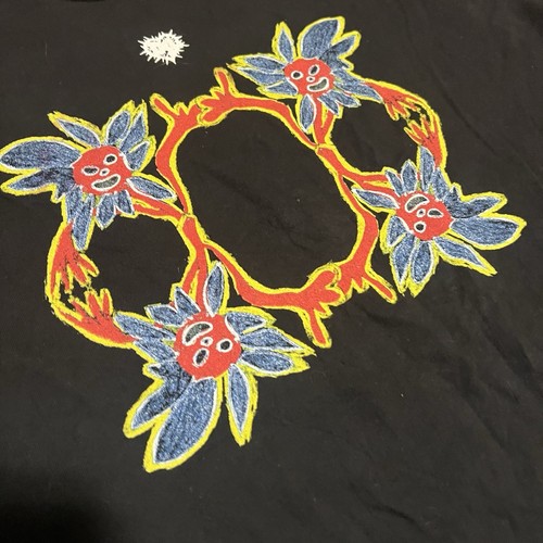 Bladee 333 Sunflower Claire Barrow Black Shirt sz XL Yung Lean Drain Gang ecco2k - Picture 4 of 7
