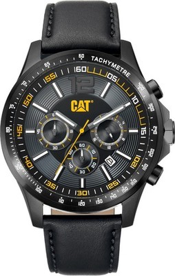 CAT Boston Chrono Black Yellow Men Watch AD.163.34.131