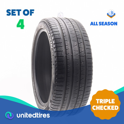 Set of (4) Used 275/40R21 Pirelli Scorpion Verde VOL 107V - 7.5-8/32