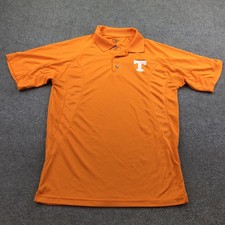 Tennessee Volunteers Polo Shirt Mens Small Orange NCAA College Performance Golf