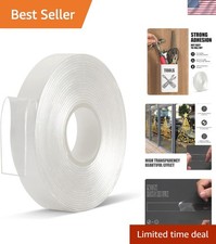 Versatile Heavy Duty Double-Sided Tape 1/2 in x 10 ft for Indoor/Outdoor Crafts