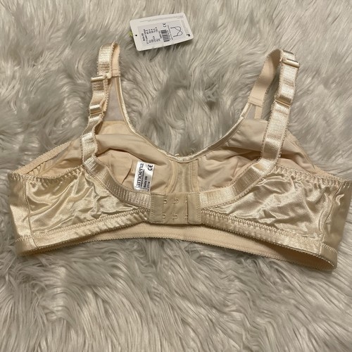 Amoena 38A Bra Beige Mastectomy Bella SB Wireless Back Closure 2114 NEW - Picture 6 of 8