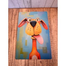 Puppy Dog Metal Sign Dog Lover Gift Decor Gift Idea Rescue Dog NEW FAST SHIP