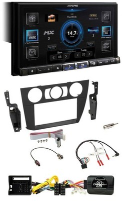 Alpine DAB 2DIN USB Bluetooth Lenkrad Autoradio für BMW 3-er 2005-2013 man. Klim