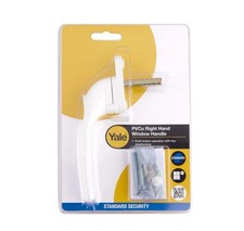 Yale White Aluminium Right-handed Window handle (L)167mm