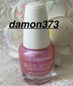 L.A. COLORS COLOR CRAZE***Pink Sea Spray***Nail Polish~~~0.44 FL OZ/13 mL~~~NEW