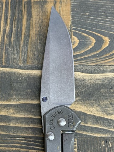 Chris Reeve Knives Large Sebenza Classic 2000 MM Folding Knife Titanium Used - Picture 3 of 6