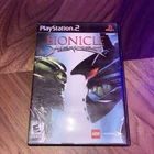BIONICLE HEROES PLAYSTATION 2 PS2 COMPLETE CIB NTSC US/CAN