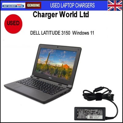 Dell Latitude 3150 Laptop 128 SSD mit Windows 11 + Ladegerät & Kabel