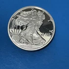 1 Troy oz Sunshine Mint Walking Liberty Design .999 Silver Round Mint Mark SI