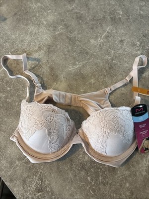 Maidenform Women's Push-Up Bra DM1195 Microfiber Lift Underwire Sz 32A