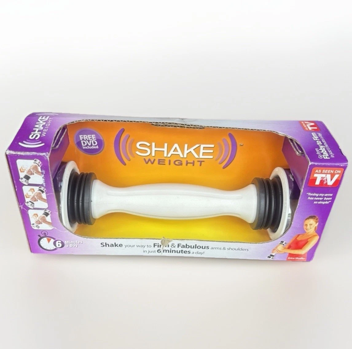 SHAKE WEIGHT As Seen On TV 2.5 lbs Fitness Strength Training Dumbbell
Opens in a new window or tab