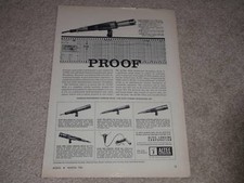 Altec 884a Microphone Ad, 1961, Article,Specs,681a,683a