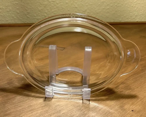 Corning Pyrex P-14-C Casser-ette Double Grab It Replacement Lid Fits a 14 ounce