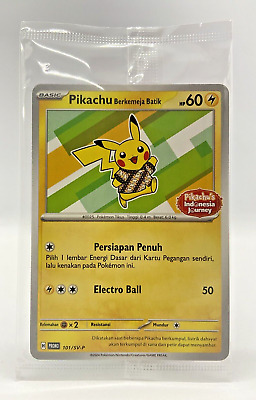 Special Pokemon Card Indonesia Pikachu Berkemeja Batik 101 Special Pokemon Card Indonesia Pikachu Berkemeja Batik 101