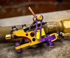 Handmade tattoo machine fine liner 3-11rs - Running 150-160 Hz  4V, 140 grams