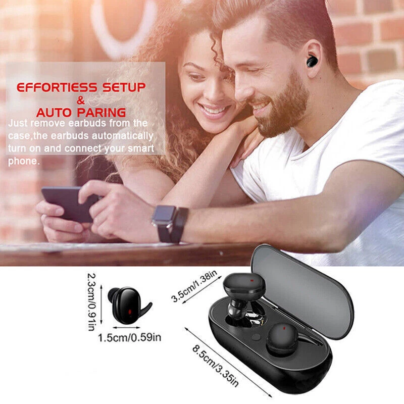 Bluetooth 5.0 Wireless Headphones Earphones Mini In-Ear Pods For IPhone Android_voghion.com