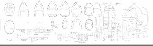 1/4 Scale Hawker Hurricane Giant RC Airplane PDF Plans & Templates on a CD - Picture 5 of 5